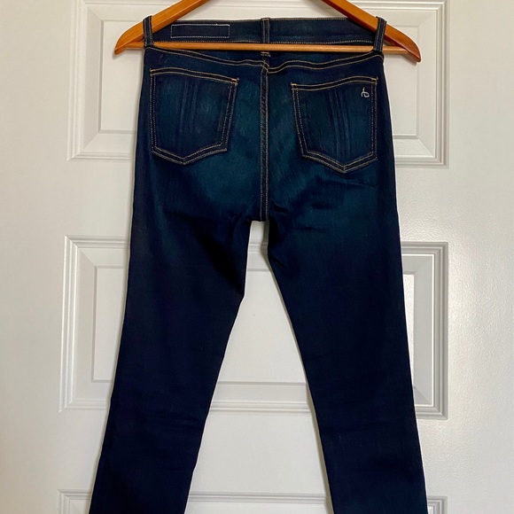Rag & Bone High Rise Skinny Jeans - Picture 7 of 9